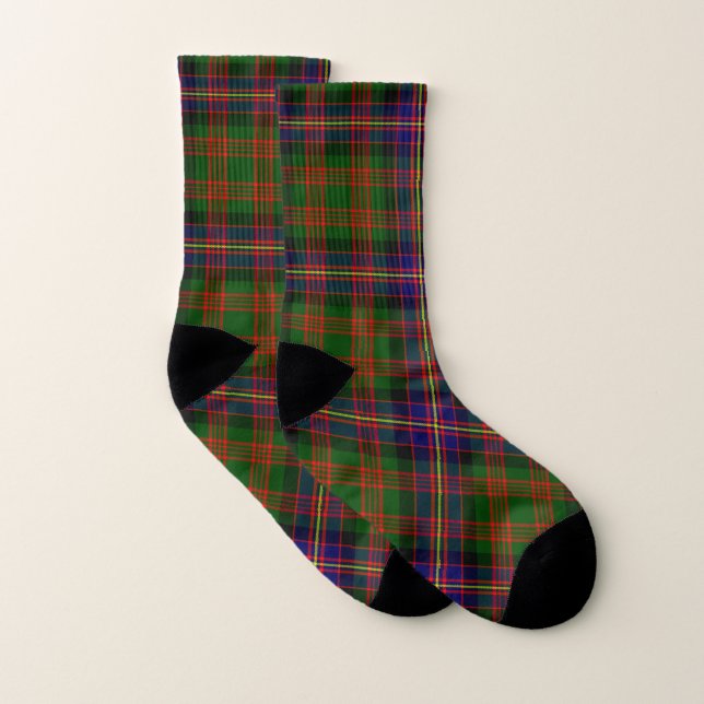 Scottish Clan Cochrane Modern Tartan Kariert Socken (Paar)