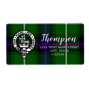 Scottish Clan Donald Tartan und Wappen
