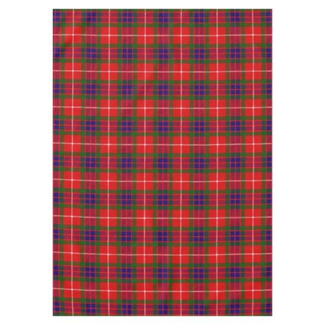 Scottish Clan Fraser von Lovat Tartan Kariert Tischdecke (Vorderseite)