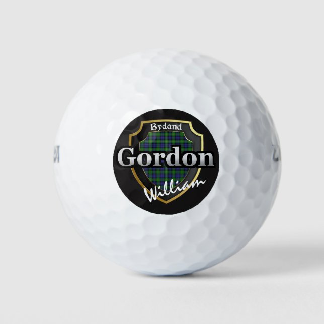 Scottish Clan Gordon Personalialize Your Name Golfball (Vorderseite)