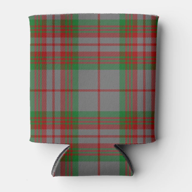 Scottish Clan Gray Tartan Kariert Dosenkühler (Vorderseite)