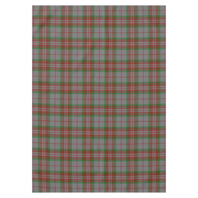 Scottish Clan Gray Tartan Kariert Tischdecke (Vorderseite)