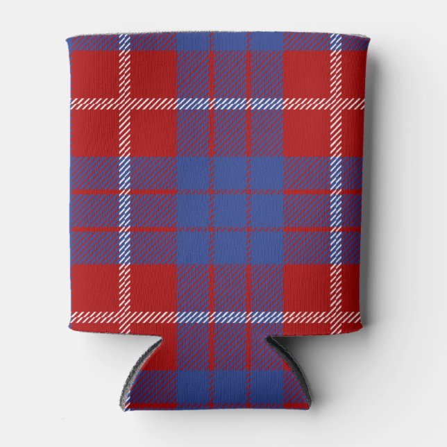 Scottish Clan Hamilton Tartan Kariert Dosenkühler (Vorderseite)