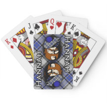 Scottish Clan Hannah Hannay Tartan Kariert