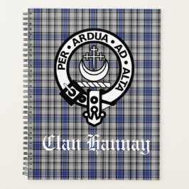 Scottish Clan Hannay Custom Plananner Planer