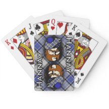 Scottish Clan Hannay Tartan Kariert
