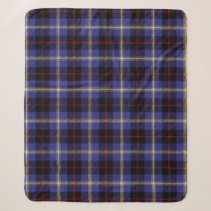 Scottish Clan Hill Tartan Kariert Sherpadecke