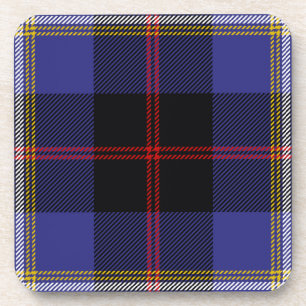 Scottish Clan Hill Tartan Pläd Getränkeuntersetzer