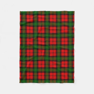Scottish Clan Kerr Tartan Kariert Fleecedecke