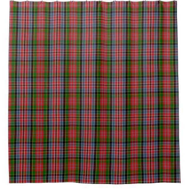 Scottish Clan Kidd Tartan Kariert Duschvorhang (Vorderseite)