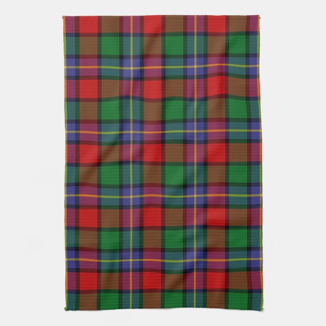 Scottish Clan Kilgore Tartan Kariert Geschirrtuch (Vertikal)