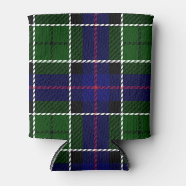 Scottish Clan Leslie Tartan Kariert Dosenkühler (Vorderseite)