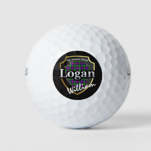Scottish Clan Logan personalisieren Ihren Namen Golfball