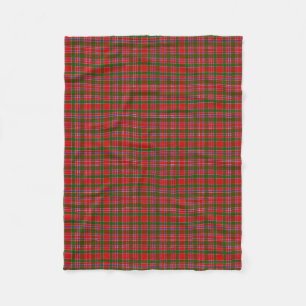 Scottish Clan MacAlister Tartan Kariert Fleecedecke
