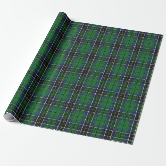 Scottish Clan MacAlpine MacAlpin Tartan Geschenkpapier (Ungerollt)