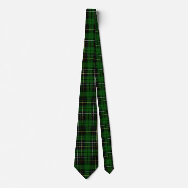 Scottish Clan MacAlpine Tartan Kariert Krawatte (Vorderseite)