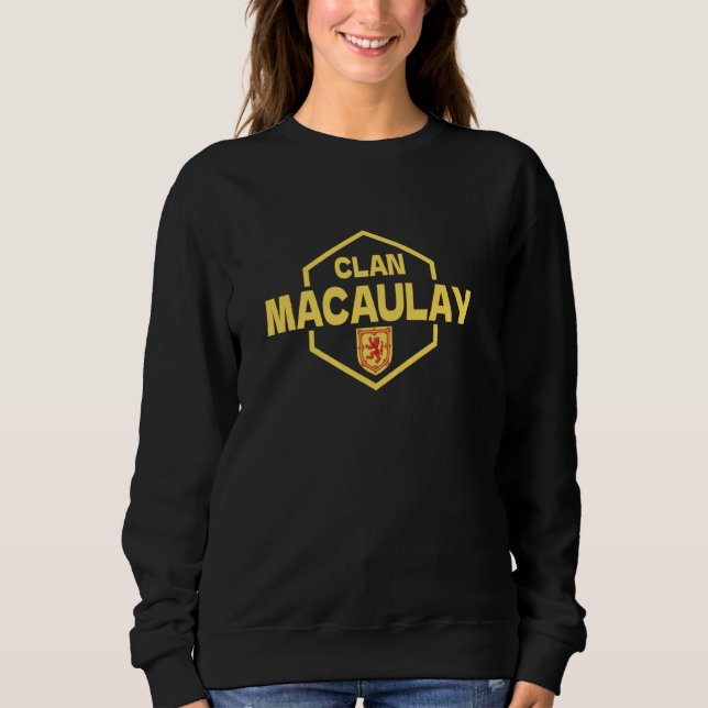 Scottish Clan MacAulay Sweatshirt (Vorderseite)