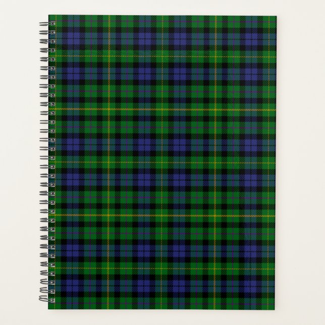 Scottish Clan MacBride Tartan Kariert Planer (Vorderseite)