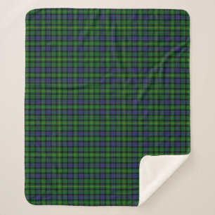 Scottish Clan MacBride Tartan Kariert Sherpadecke