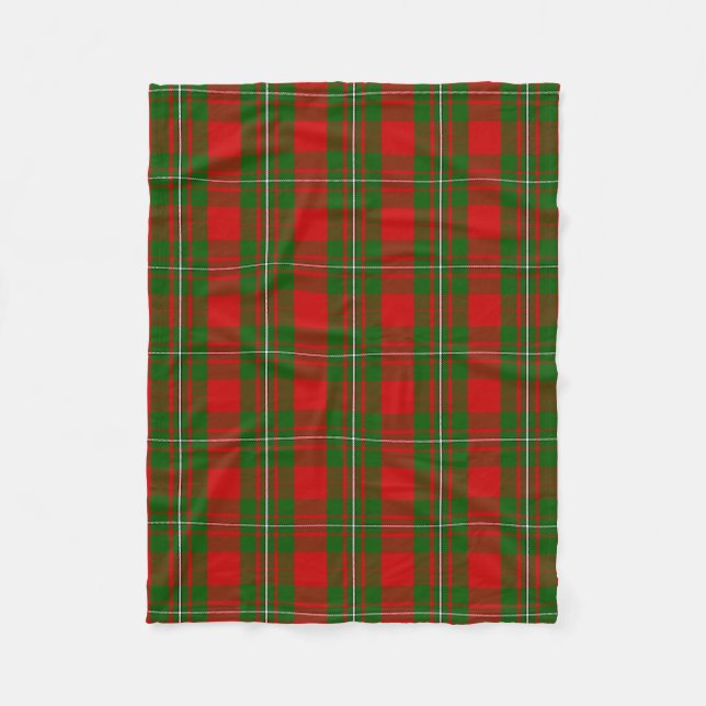 Scottish Clan MacGregor Tartan Kariert Fleecedecke (Vorderseite)