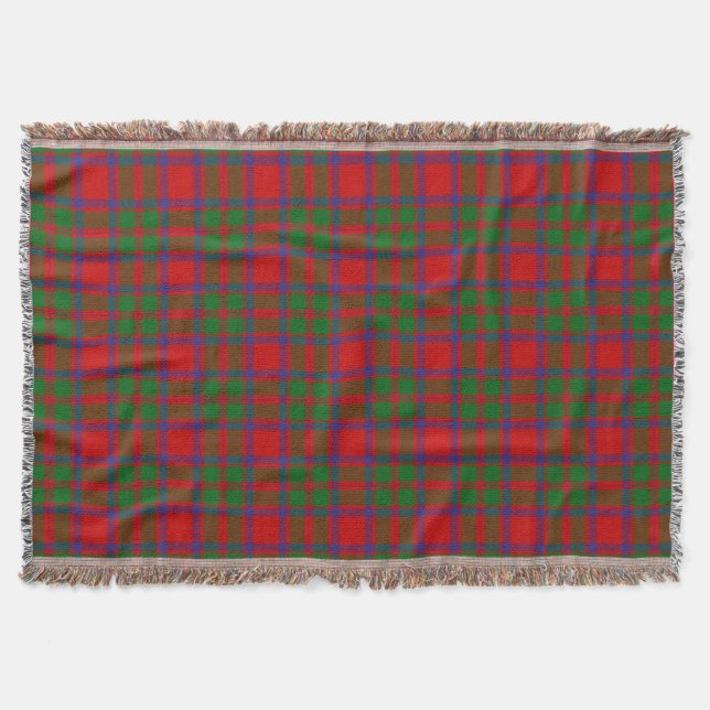 Scottish Clan MacIntosh Tartan Kariert Decke (Vorderseite)