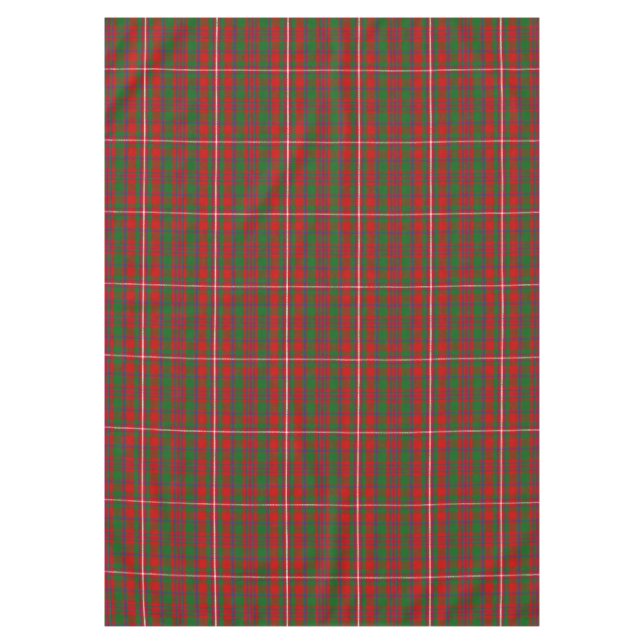 Scottish Clan MacKinnon Tartan Kariert Tischdecke (Vorderseite)