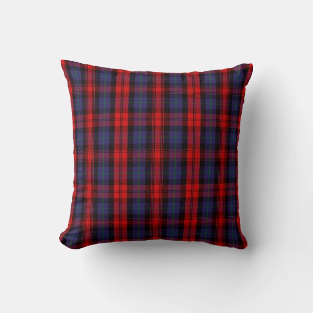 Scottish Clan MacLachlan Tartan Kariert Kissen (Vorderseite)