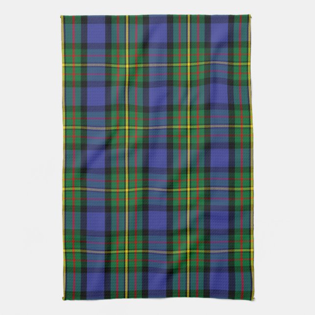 Scottish Clan MacLaren Tartan Kariert Geschirrtuch (Vertikal)