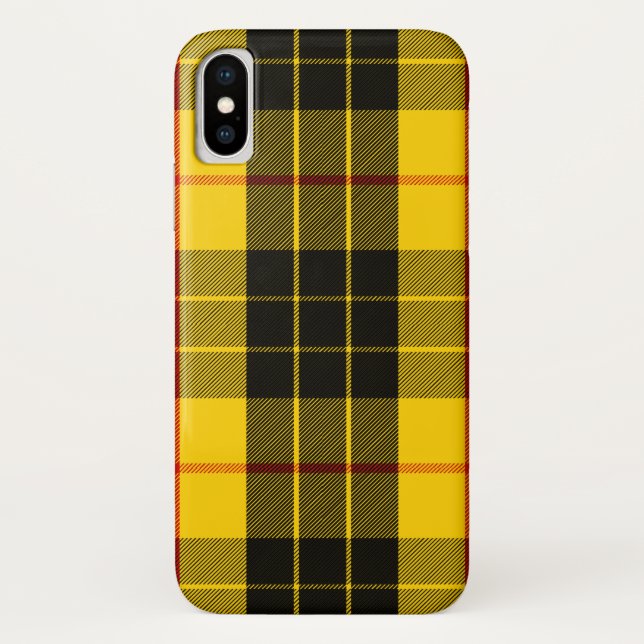 Scottish Clan MacLeod Tartan Kariert Case-Mate iPhone Hülle (Rückseite)
