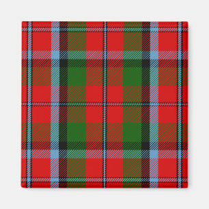 Scottish Clan MacNaughton Tartan Kariert Magnet