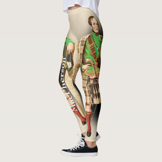 Scottish Clan MacPherson By R. R. McIan Leggings (Links)