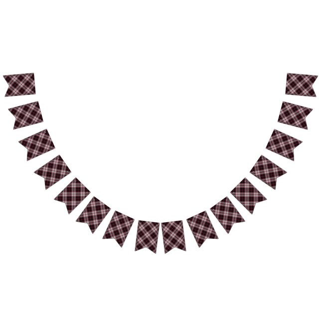 Scottish Clan MacPherson Tartan Wimpelkette (Alle)