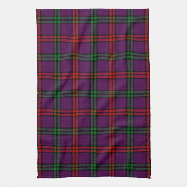 Scottish Clan Montgomery Tartan Kariert Geschirrtuch (Vertikal)