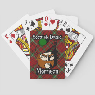 Scottish Clan Morrison Tartan Deck Spielkarten