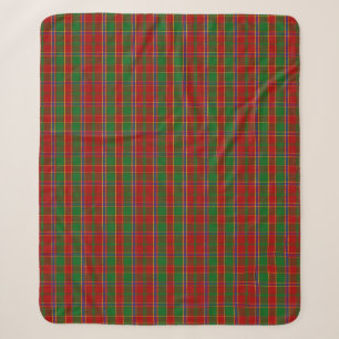 Scottish Clan Munro Tartan Kariert Sherpadecke