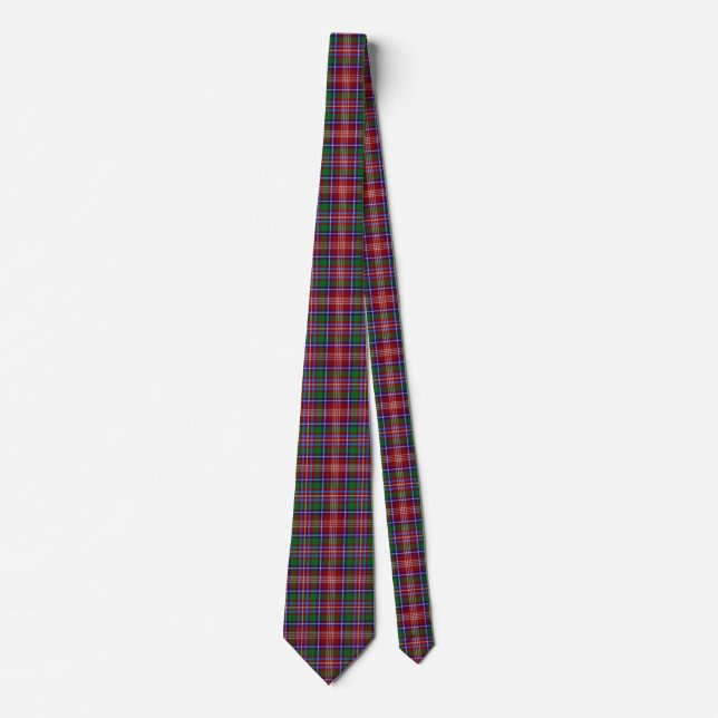 Scottish Clan Ritchie Tartan Kariert Krawatte (Vorderseite)
