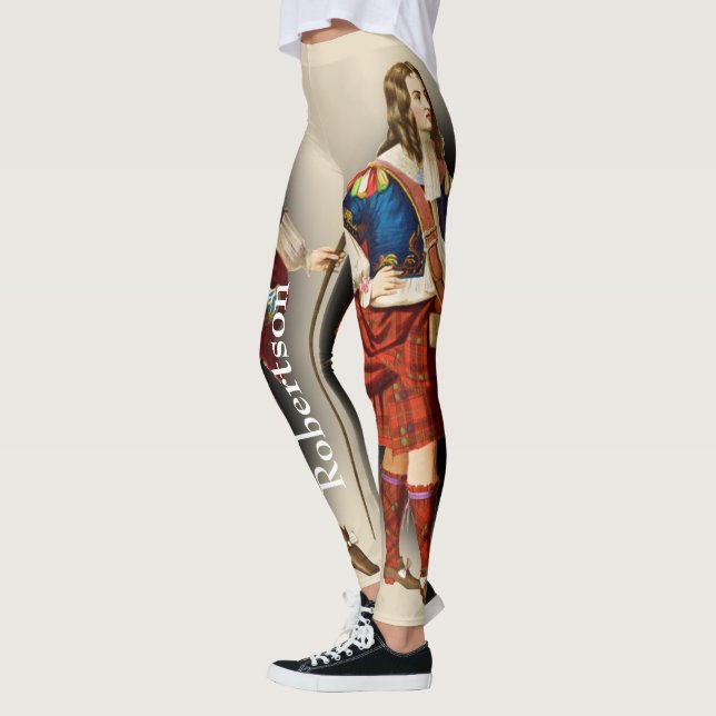 Scottish Clan Robertson by R. R. McIan Leggings (Links)