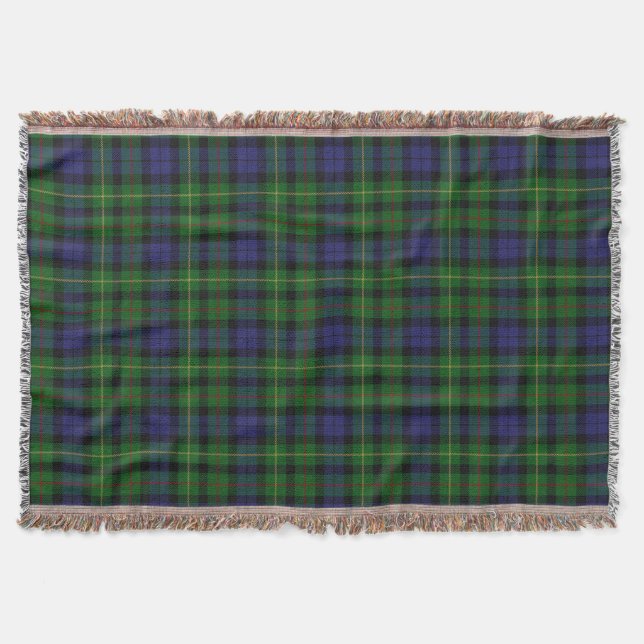 Scottish Clan Rollo Tartan Decke (Vorderseite)