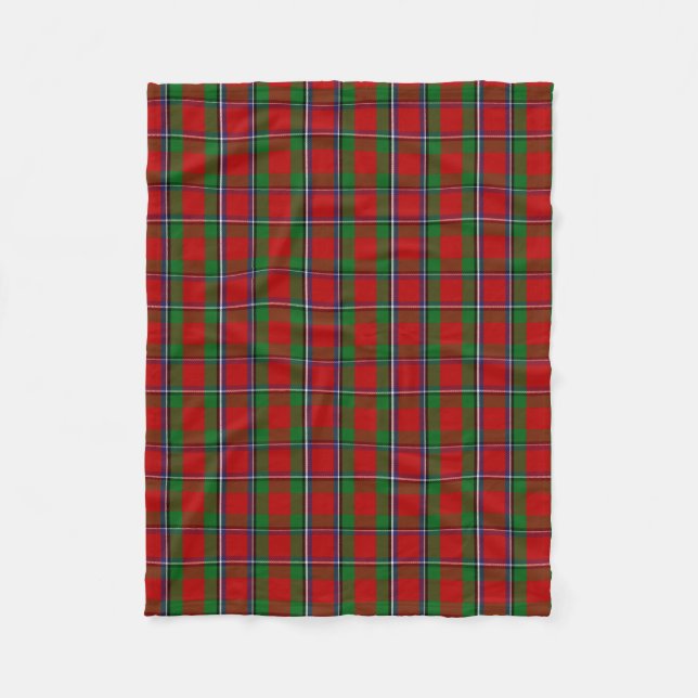 Scottish Clan Sinclair Tartan Kariert Fleecedecke (Vorderseite)