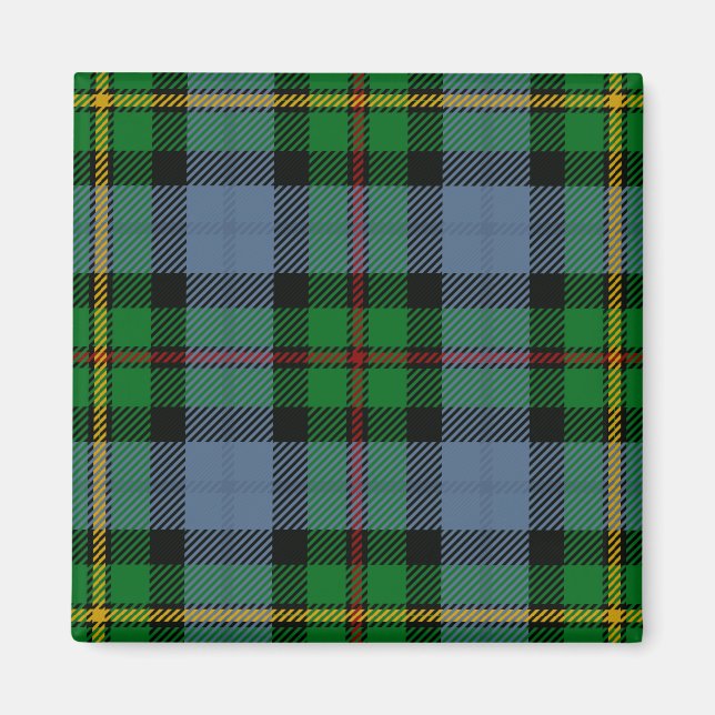 Scottish Clan Smith Tartan Kariert Magnet (Vorne)