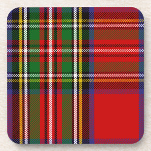 Scottish Clan Stewart Tartan Kariert Getränkeuntersetzer
