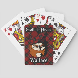 Scottish Clan Wallace Tartan Deck Spielkarten