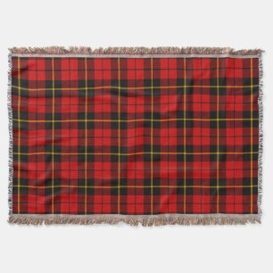 Scottish Clan Wallace Tartan Kariert Decke
