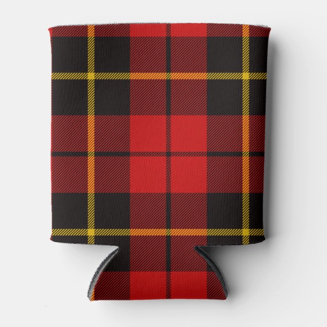 Scottish Clan Wallace Tartan Kariert Dosenkühler (Vorderseite)