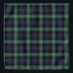 Scottish Classic Lila Black Green Tartan Kariert Halstuch<br><div class="desc">Mit diesem lila,  grün-gelb-schwarz-tartan karierten Muster,  das Bandana in den Farbtönen einer guten alten Tradition bedruckt,  können Sie die Farbenpracht einer gelben und schwarzen Farbpalette bewundern.</div>
