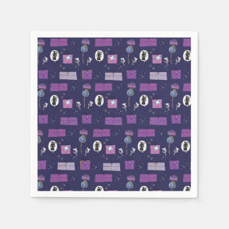 Scottish Collection Lila Thistle Napkins Serviette
