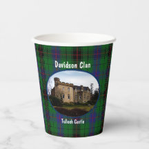 Scottish Davidson Clan Castle Tartan
