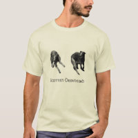 Scottish Deerhound Ballade von Tuiren T - Shirt