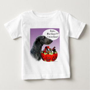 Scottish Deerhound Halloween Candy Baby T-shirt