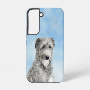 Scottish Deerhound Painting - Original Dog Art Samsung Galaxy Hülle